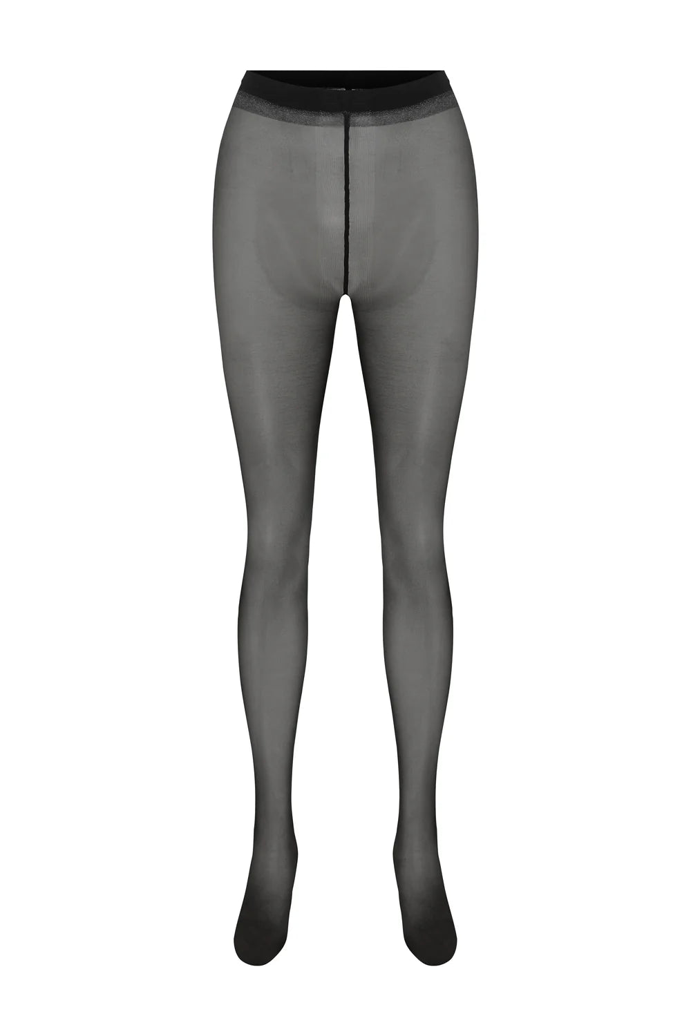 INSTOCK Gravity glitter back-seam tights on a clean product background