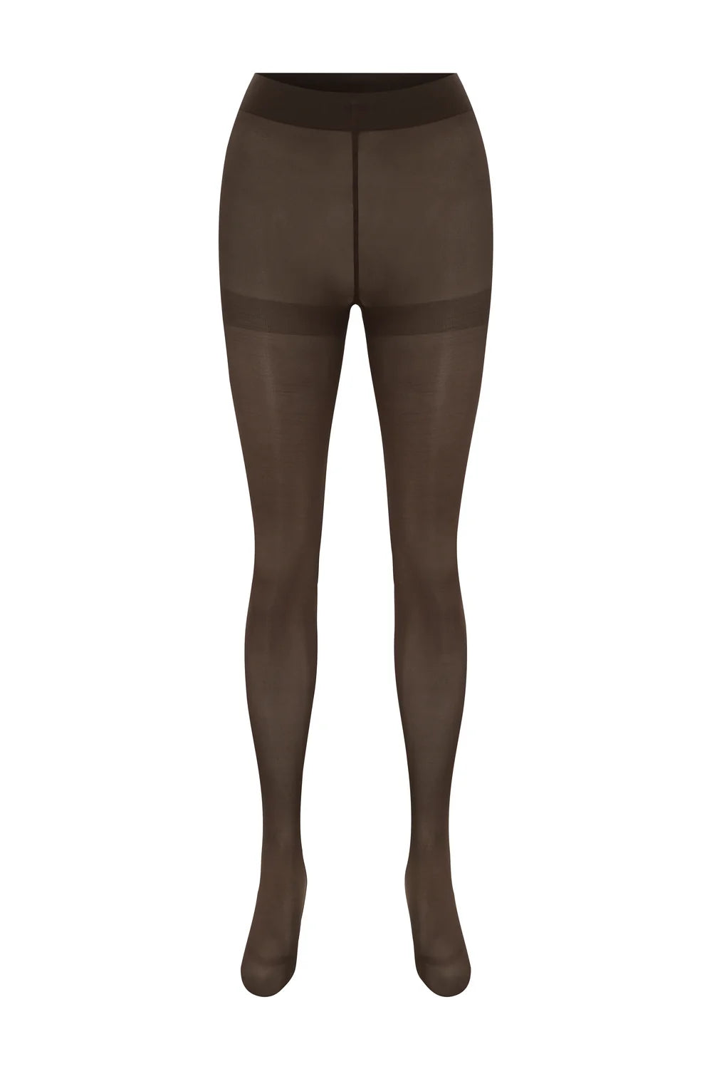 INSTOCK Haze chocolate tights on a clean product background