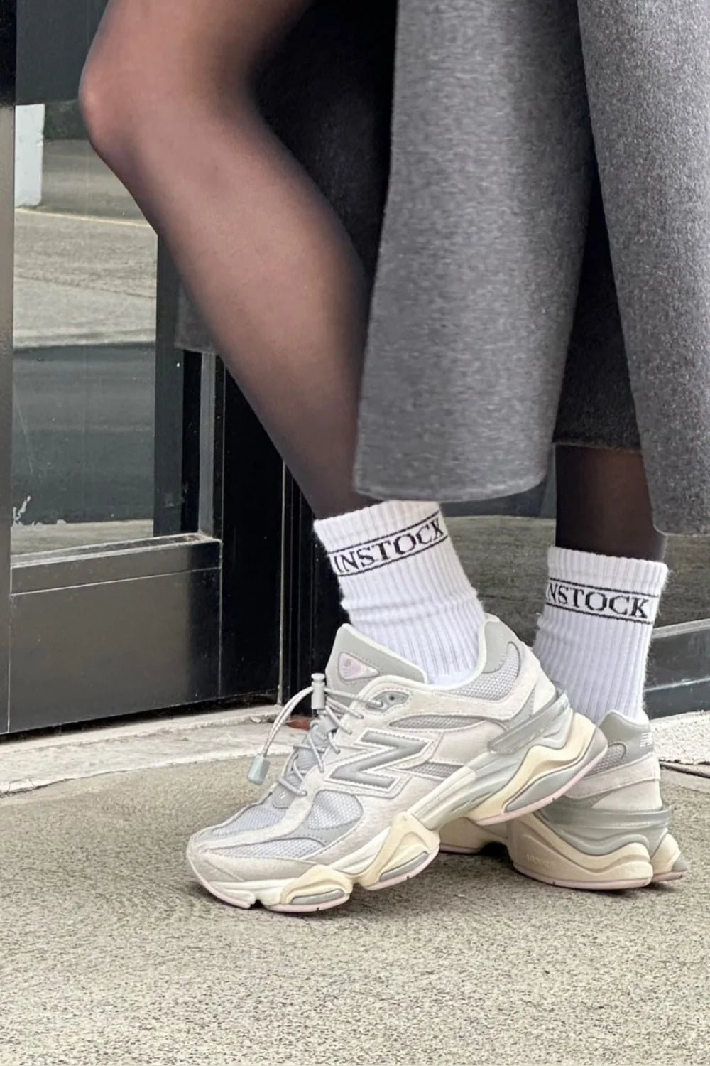 INSTOCK The In Sock premium crew socks styled product view